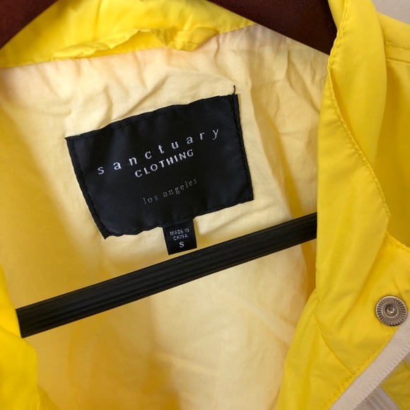 Sunny Yellow Sanctuary Windbreaker - Picture 2 of 5